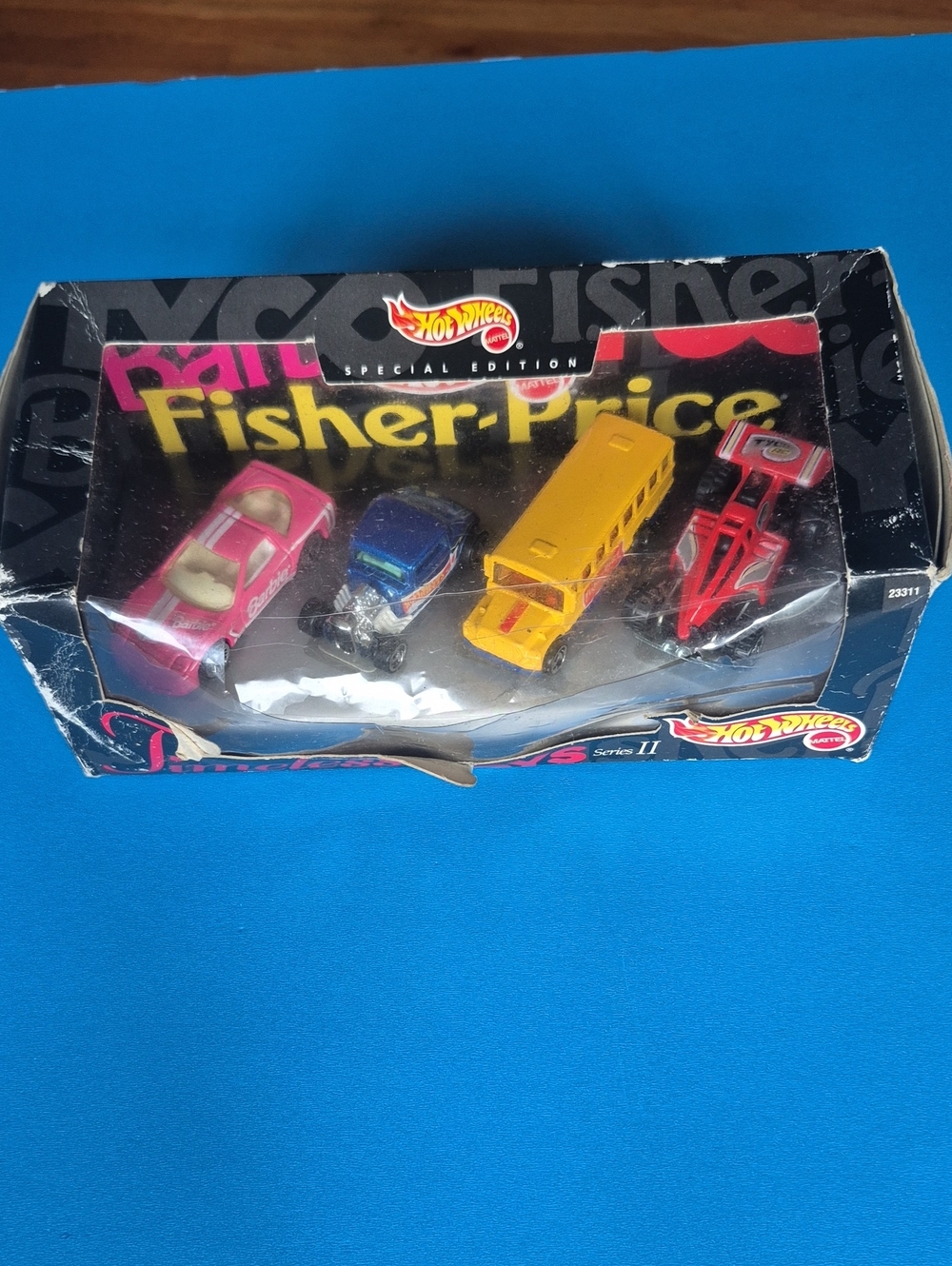 Hot Wheels Timeless Toys Series 2 made By Mattel Die-cast Cars. Dated 1999.